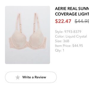 Full coverage sunnie bra